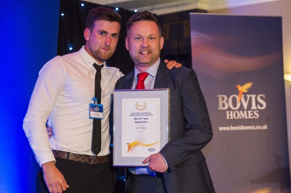 Bristol apprentices land awards with Bovis Homes